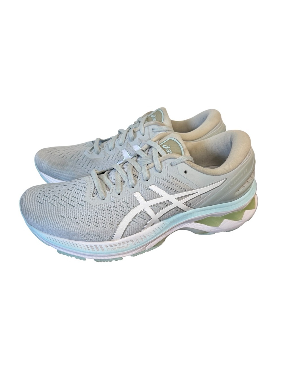 Asics Gel-Kayano 27 Women's Size 10 Running Walking Shoes Gray White